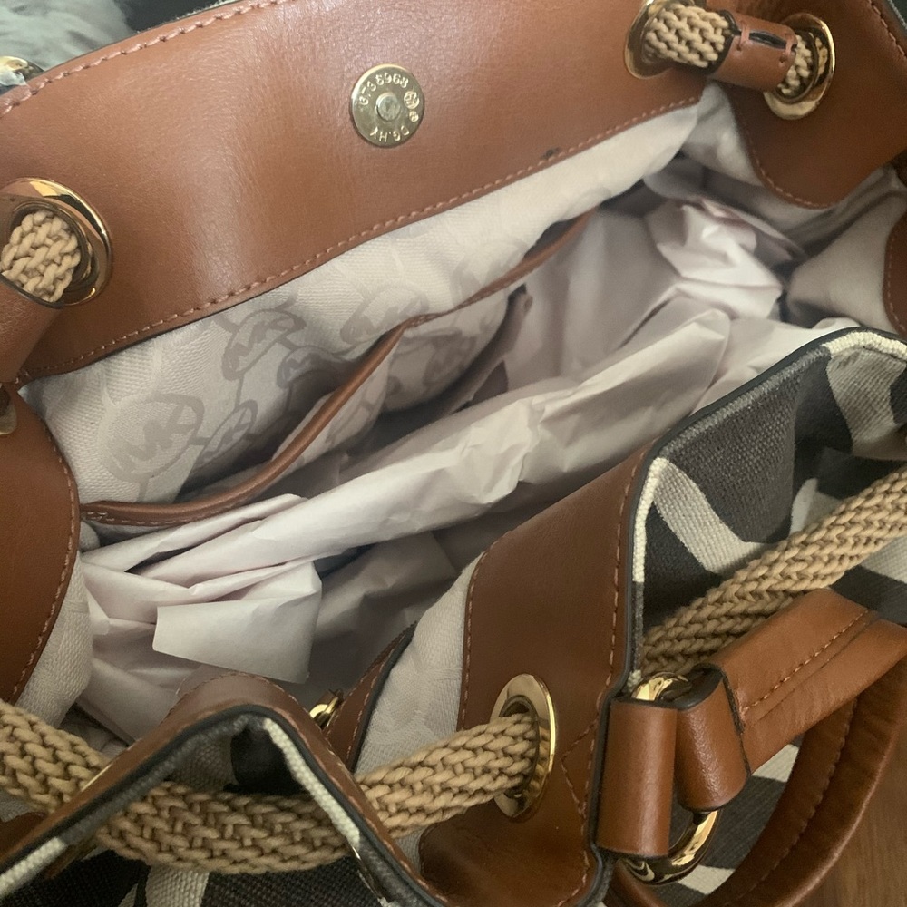 Michael Kors original zebra boho shoulder bag. - Picture 4 of 5